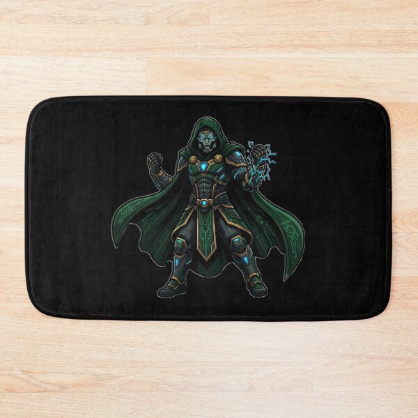 Item preview, Futuristic Hooded Tech Warrior – Cyberpunk Dark Armor Character Design designed and sold by IMMIX Store.