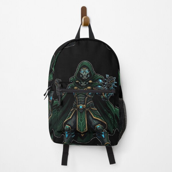 Item preview, Futuristic Hooded Tech Warrior – Cyberpunk Dark Armor Character Design designed and sold by IMMIX Store.