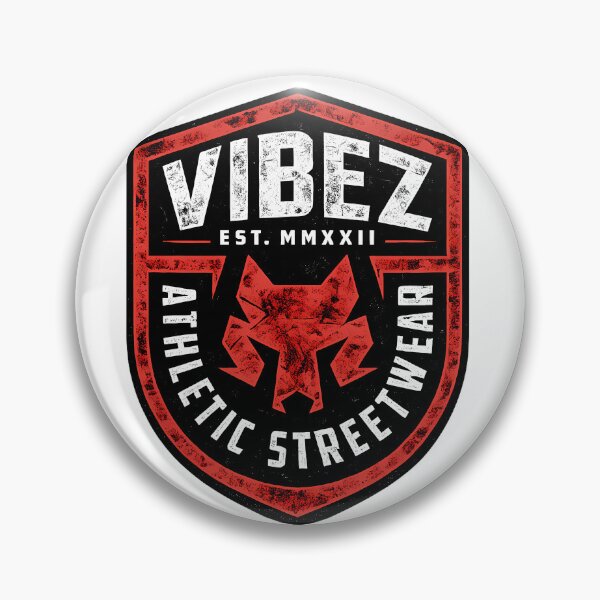 Item preview, Vibez Athletic Streetwear Wolf Crest Emblem designed and sold by DesignArtist.ia.