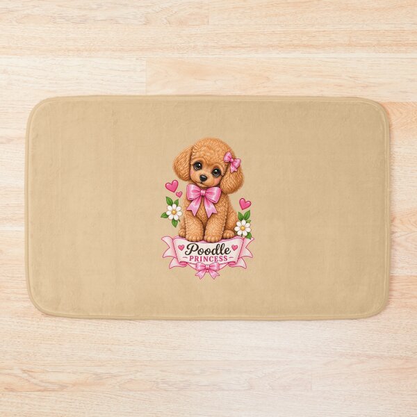 Item preview, Poodle Princess – Cute Coquette Poodle designed and sold by AnyMar2023.