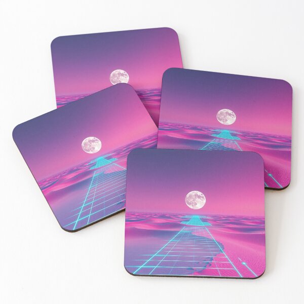 Item preview, Retro Synthwave Sunset Grid Road Landscape designed and sold by IntelliMindDesigns.