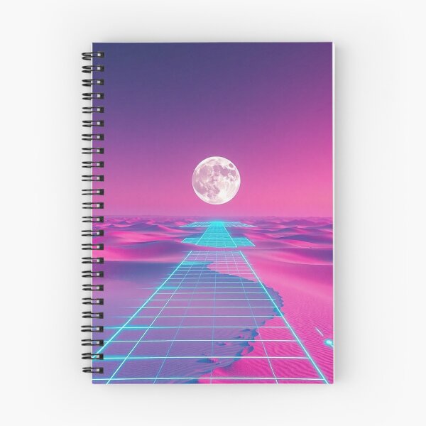 Item preview, Retro Synthwave Sunset Grid Road Landscape designed and sold by IntelliMindDesigns.