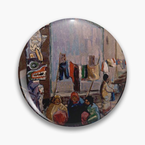 Item preview, Indian Village, Alert Bay designed and sold by SharonTheFirst.