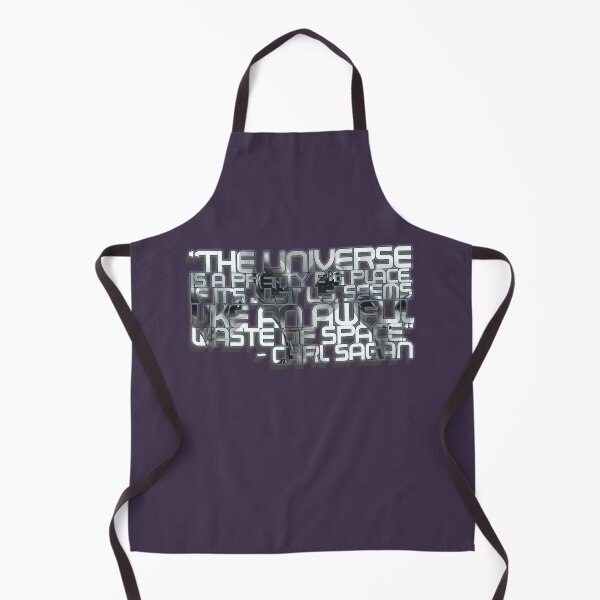 Item preview, Carl Sagan Quote Stencil (The Universe is Pretty Big) designed and sold by Cathedral of Curiosity.