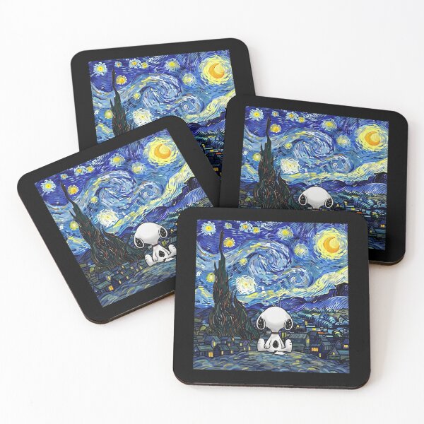 Item preview, Snoopy Starry Night designed and sold by maxxeo.