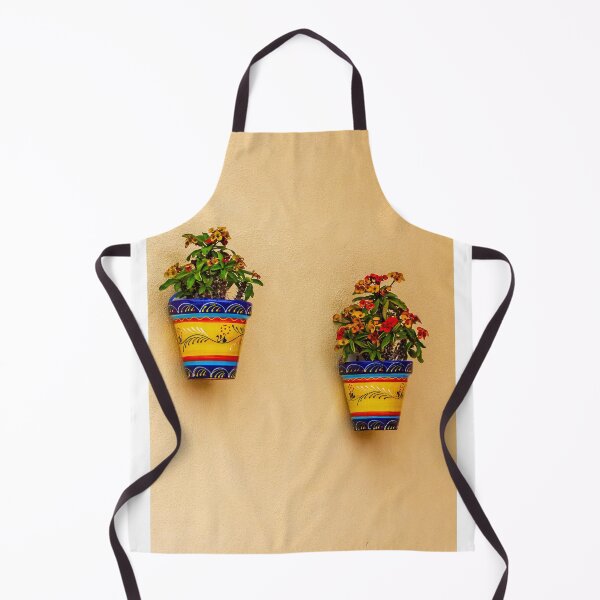 Item preview, Colorful Ceramic Wall Planter With Blooming Flowers Mounted On Warm Peach Wall For Fresh Outdoor Decor designed and sold by Nmallia.