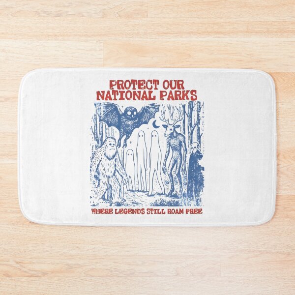 Item preview, Protect Our National Parks Cryptid Legends Roam Free designed and sold by BryantDylanLove.