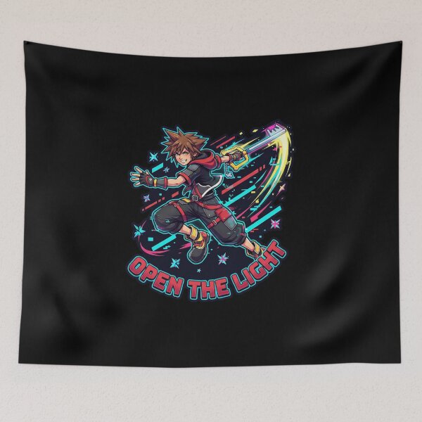 Item preview, Open The Light Anime Hero designed and sold by maxxeo.