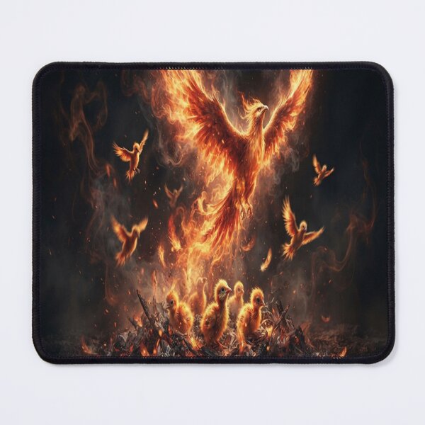 Item preview, Phoenix Rebirth Dark Fantasy Art designed and sold by AfresStudio.