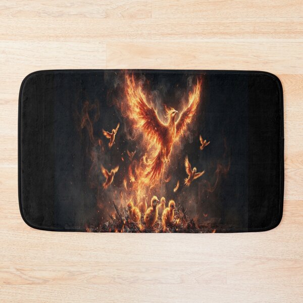 Item preview, Phoenix Rebirth Dark Fantasy Art designed and sold by AfresStudio.