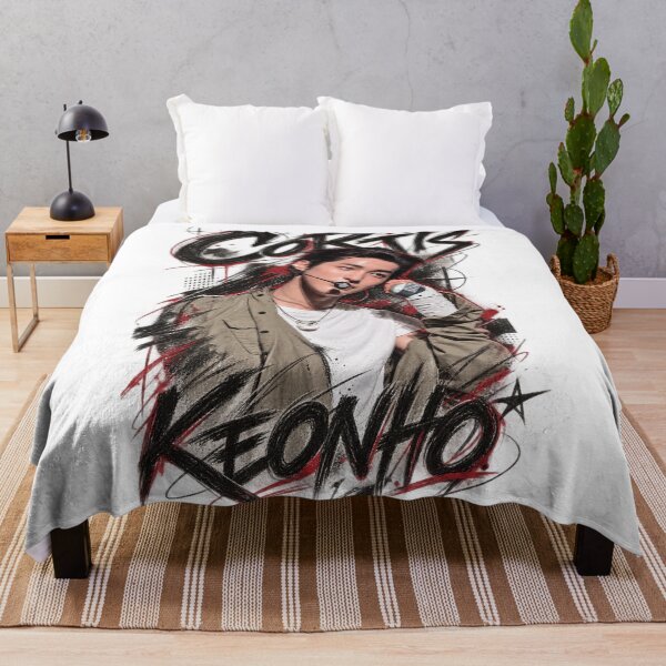 Item preview, Keonho CORTIS Abstract Ink Graphic Tee | Typographic Print designed and sold by Valeree Store.