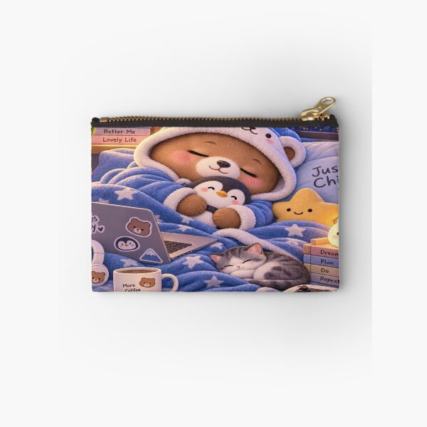Item preview, Cute Kawaii Sleepy Bear designed and sold by HACHI-SHOP.