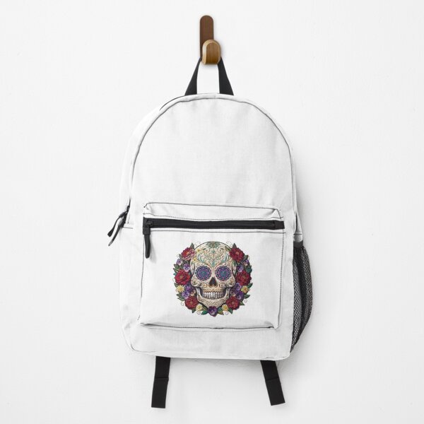 Item preview, Embroidered sugar skull designed and sold by Anne Londez Studio.