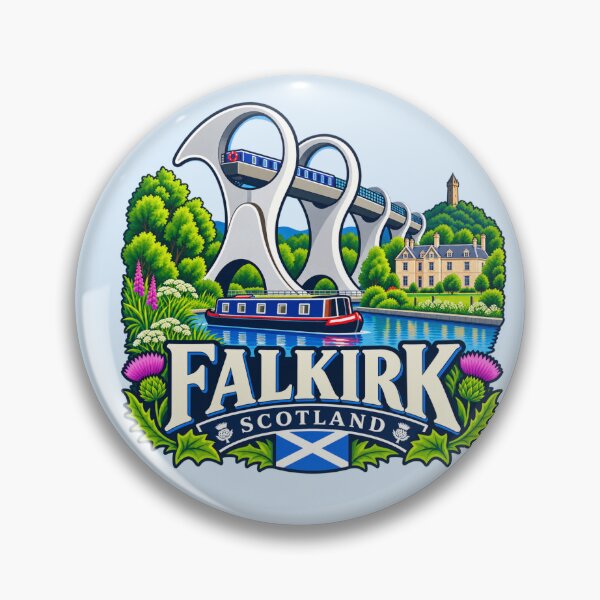 Item preview, Falkirk, Scotland - Falkirk Wheel designed and sold by Myra365Art.