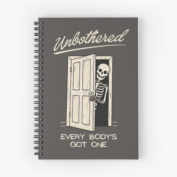 Item preview, Unbothered Skeleton In The Closet designed and sold by threadsjam.