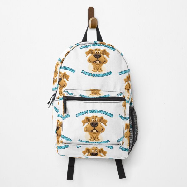 Item preview, I Don’t Have Attitude, I Have Standards Funny Dog Quote designed and sold by Kruti Collection.