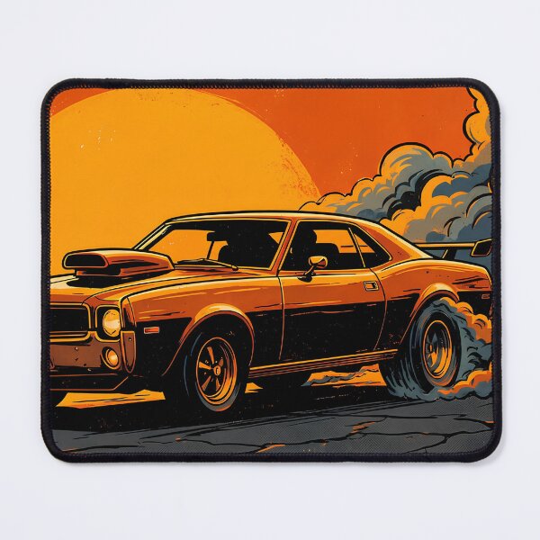 Item preview, Classic Muscle Car Smoky Burnout designed and sold by Pop Garage.
