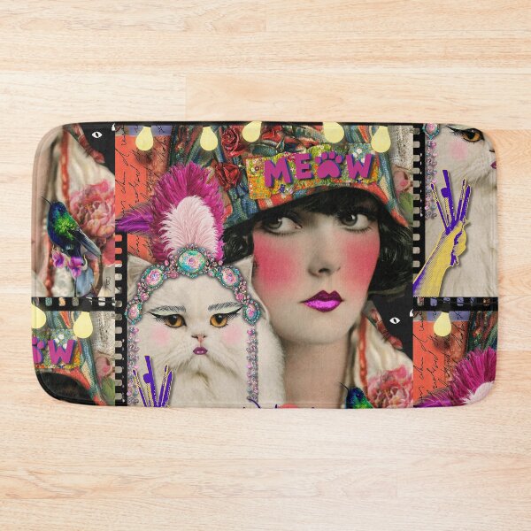 Item preview, High Maintenance Glamour-Puss Cat & Her Maid designed and sold by AsheDinaArt.