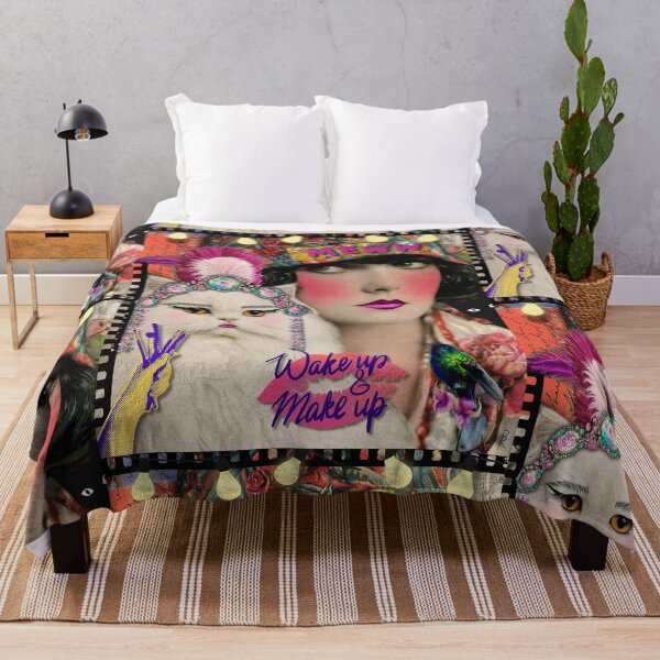 Item preview, High Maintenance Glamour-Puss Cat & Her Maid designed and sold by AsheDinaArt.