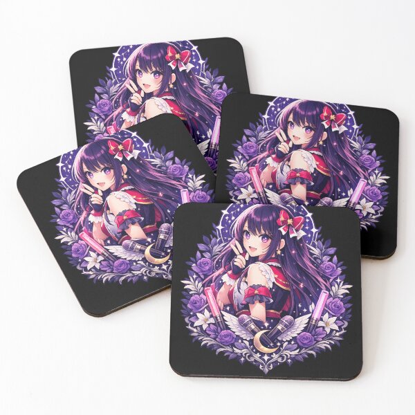 Item preview, Ai Hoshino Oshi no Ko Botanical Crest designed and sold by neezarro.