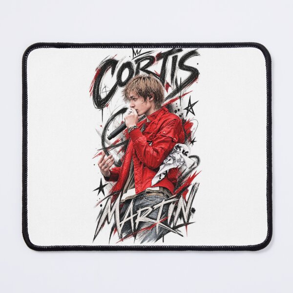 Item preview, Martin CORTIS Textured Ink Sticker | Layered Calligraphy Decal designed and sold by Valeree Store.