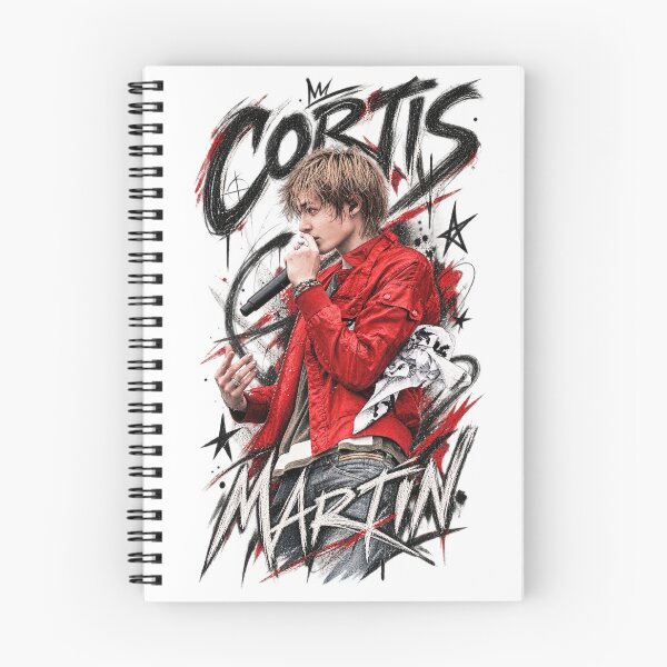 Item preview, Martin CORTIS Textured Ink Sticker | Layered Calligraphy Decal designed and sold by Valeree Store.