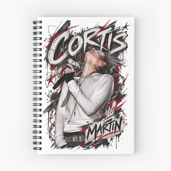Item preview, Martin CORTIS Calligraphy Visual Poster | Minimalist Art Print designed and sold by Valeree Store.
