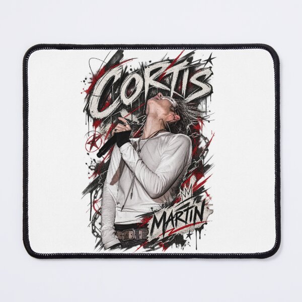 Item preview, Martin CORTIS Calligraphy Visual Poster | Minimalist Art Print designed and sold by Valeree Store.