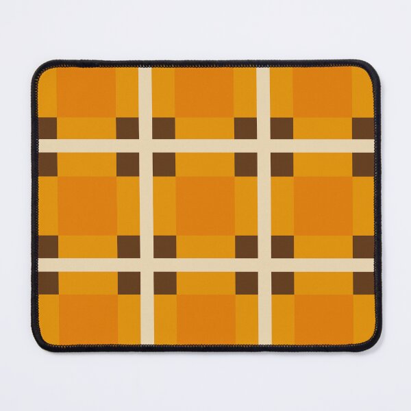 Item preview, Mid Century Modern Autumn Plaid Pattern designed and sold by tonymagnerart.