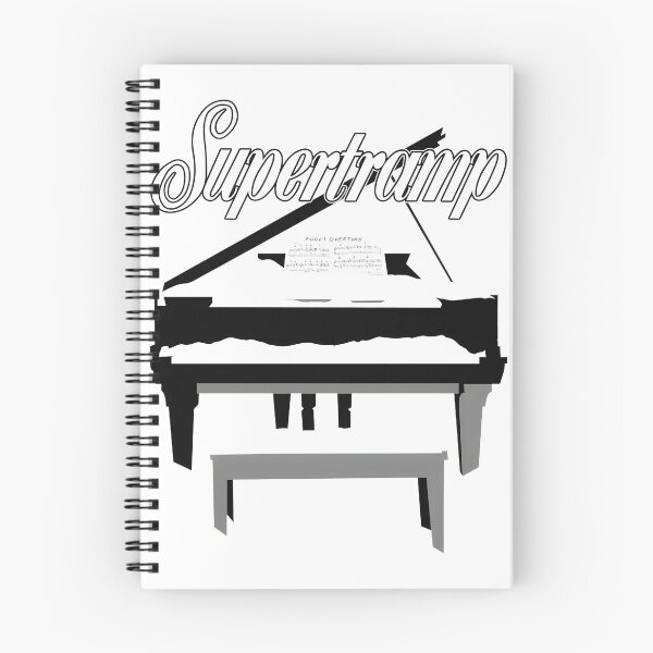 Item preview, Supertramp Piano Keys Retro Music Art | Best Buy designed and sold by Black4rrow.