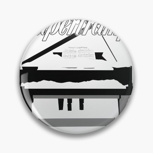 Item preview, Supertramp Piano Keys Retro Music Art | Best Buy designed and sold by Black4rrow.