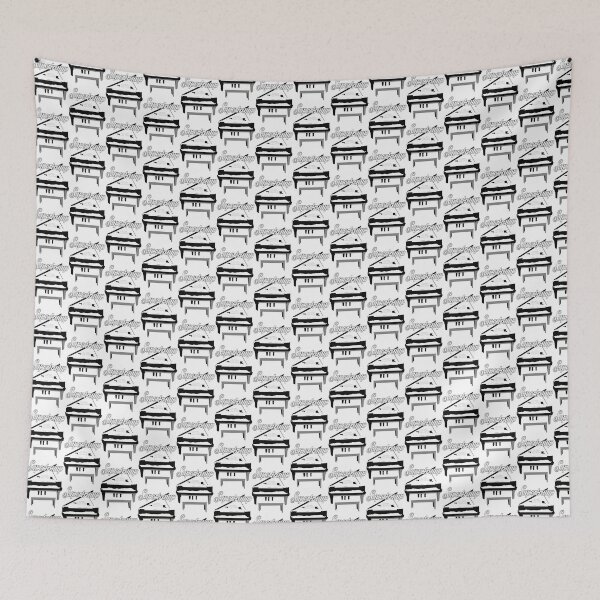 Item preview, Supertramp Piano Keys Retro Music Art | Best Buy designed and sold by Black4rrow.