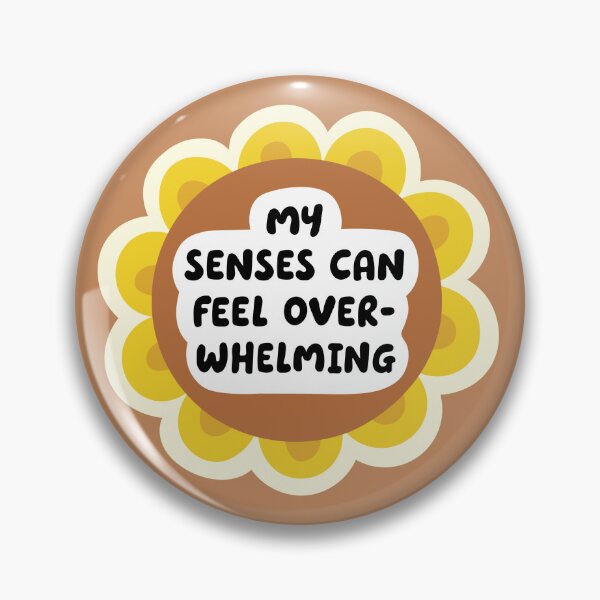 Item preview, Sunflower Scheme - Mental Health Neurodivergent Awareness - Overwhelming Senses designed and sold by Victoria Barron.