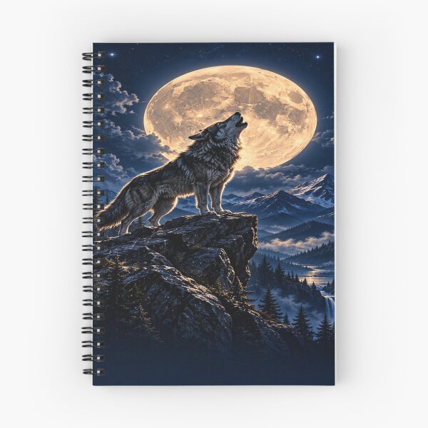 Item preview, night wolf designed and sold by HACHI-SHOP.