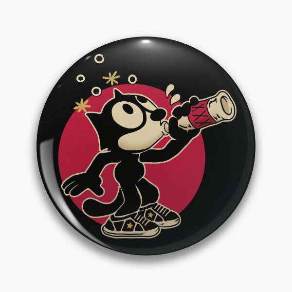 Item preview, Felix the Cat Spray Paint designed and sold by kinsies.
