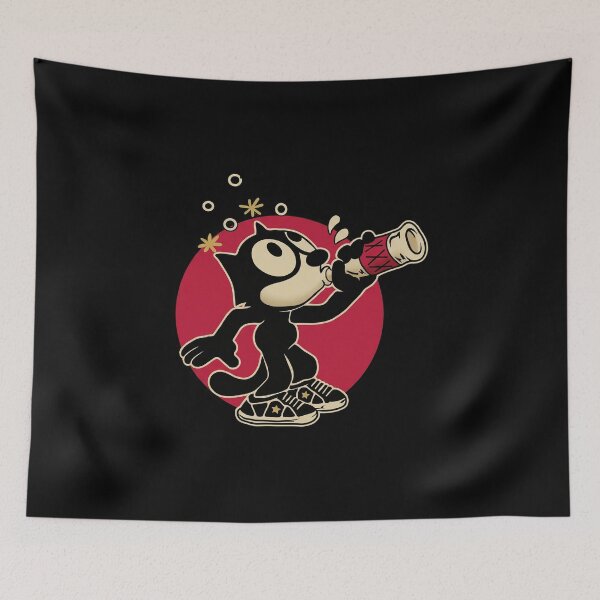 Item preview, Felix the Cat Spray Paint designed and sold by kinsies.
