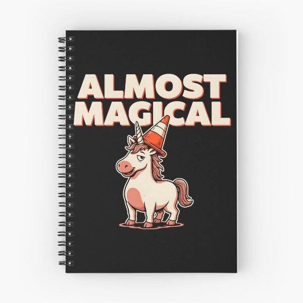 Item preview, Almost Magical Quirky Funny Horse Unicorn Humor designed and sold by Redgiant87x.