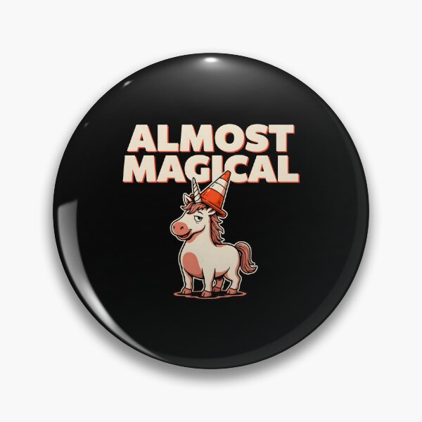 Item preview, Almost Magical Quirky Funny Horse Unicorn Humor designed and sold by Redgiant87x.