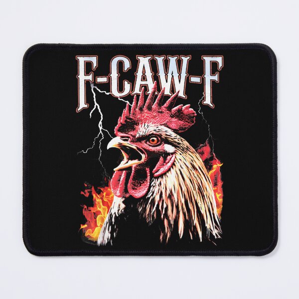 Item preview, F-Caw-F Chicken Bootleg Fcawf Rooster Meme 90S designed and sold by aynorsadier.