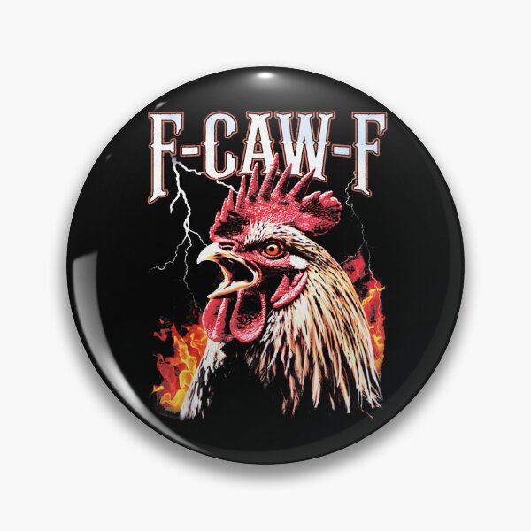 Item preview, F-Caw-F Chicken Bootleg Fcawf Rooster Meme 90S designed and sold by aynorsadier.