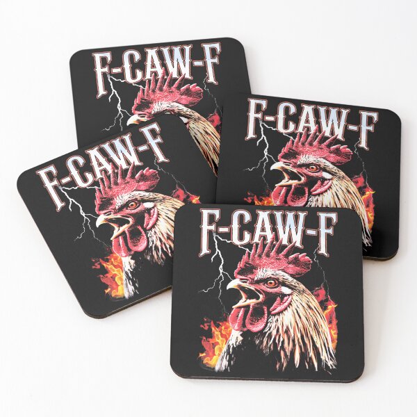Item preview, F-Caw-F Chicken Bootleg Fcawf Rooster Meme 90S designed and sold by aynorsadier.