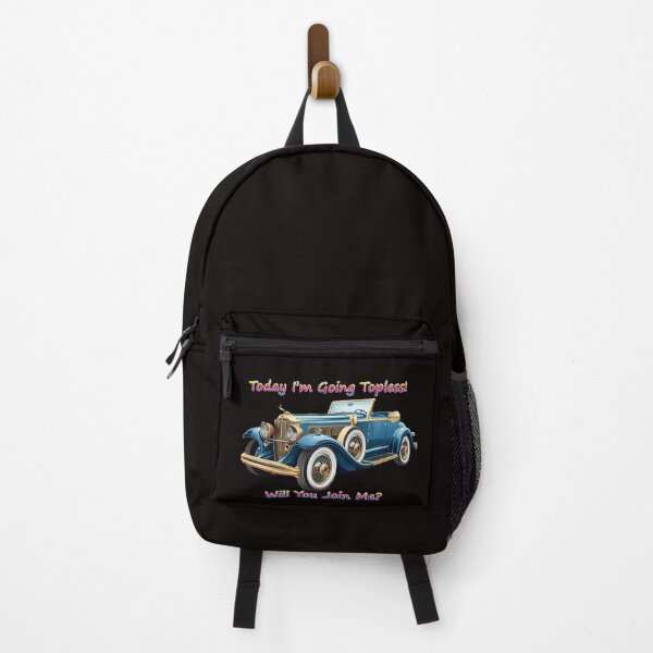 Item preview, Going Topless – Vintage Convertible Car Humor designed and sold by TZehrfeldPhotos.