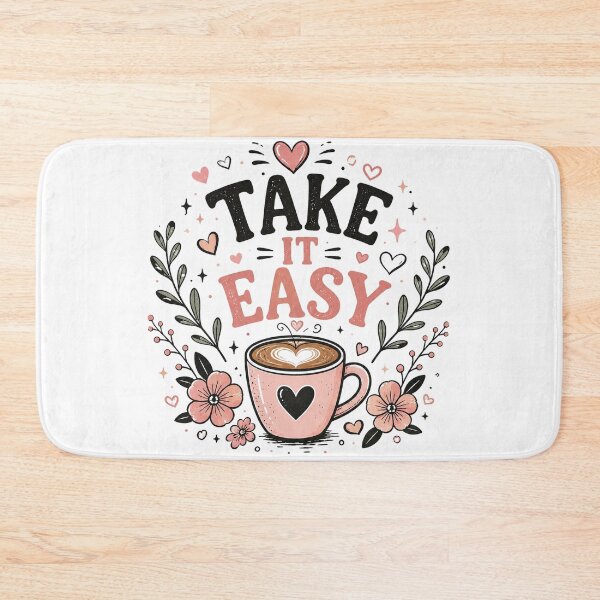Item preview, Take It Easy Coffee Lover Vibes Graphic Design  designed and sold by Trendnextstore.