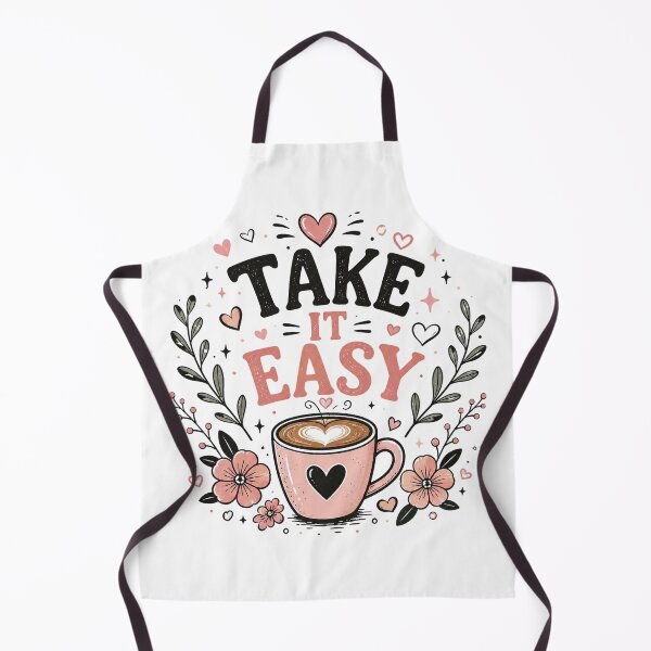 Item preview, Take It Easy Coffee Lover Vibes Graphic Design  designed and sold by Trendnextstore.