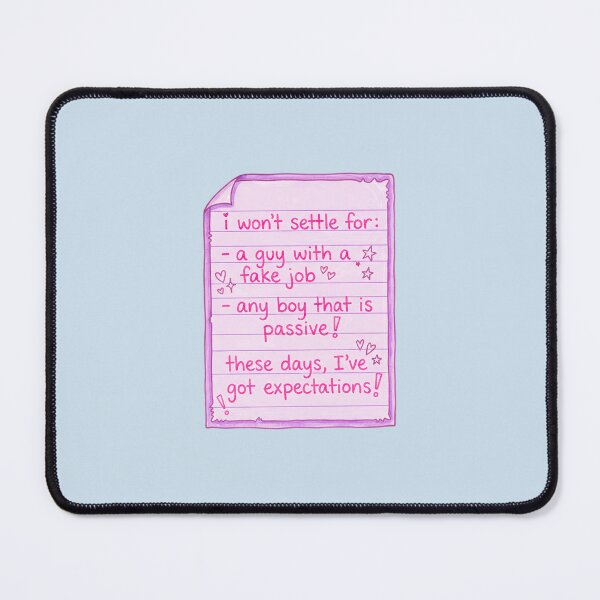 Item preview, expectations designed and sold by sadieillust.