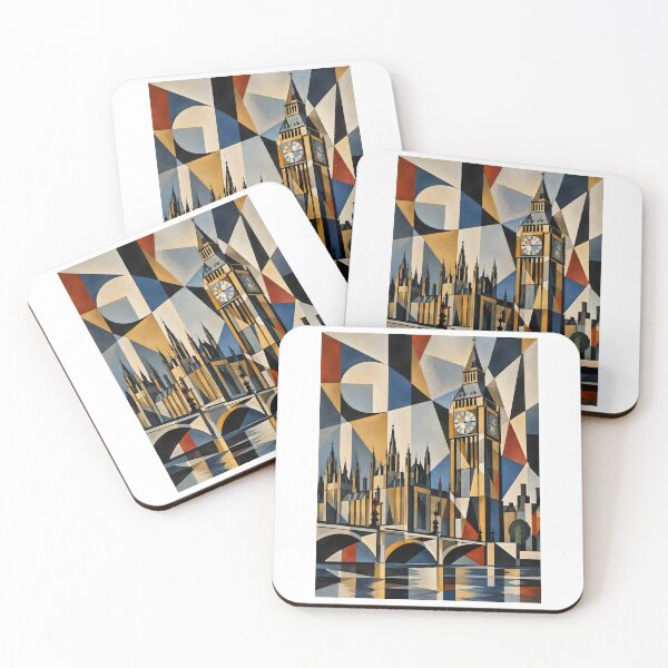 Item preview, London in Lines: Big Ben Geometry designed and sold by aishow.