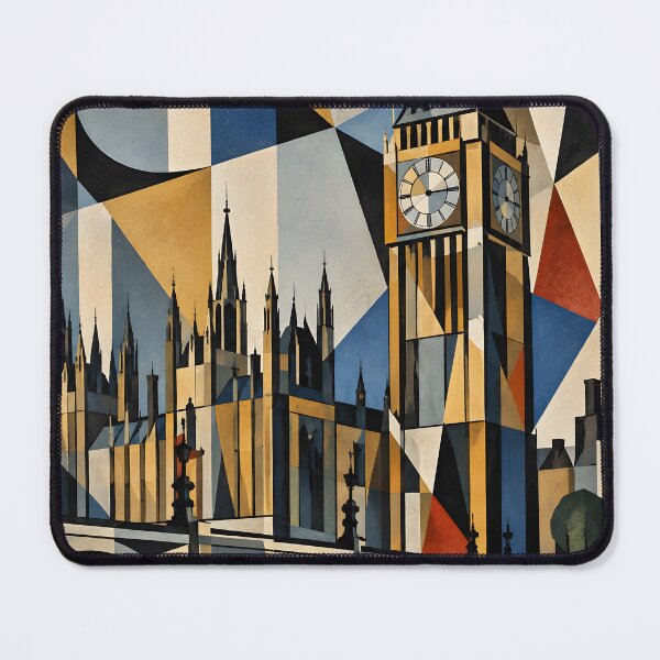 Item preview, London in Lines: Big Ben Geometry designed and sold by aishow.