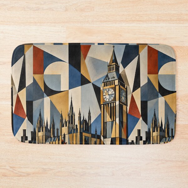 Item preview, London in Lines: Big Ben Geometry designed and sold by aishow.