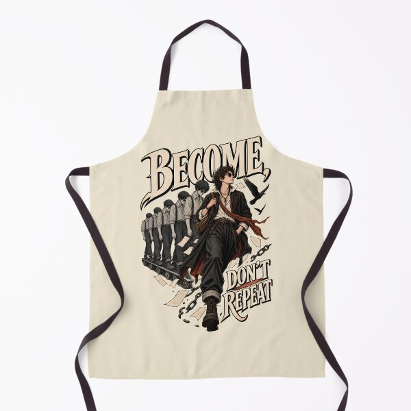 Item preview, Become, Don't Repeat – Personal Growth & Growth Mindset designed and sold by Creatiforge.