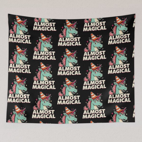 Item preview, Almost Magical Funny Horse Traffic Cone Hat Fantasy designed and sold by Redgiant87x.